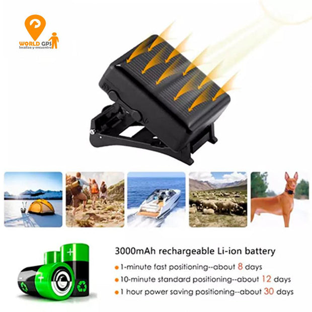 GPS Tracker para vacas, cabras y caballos