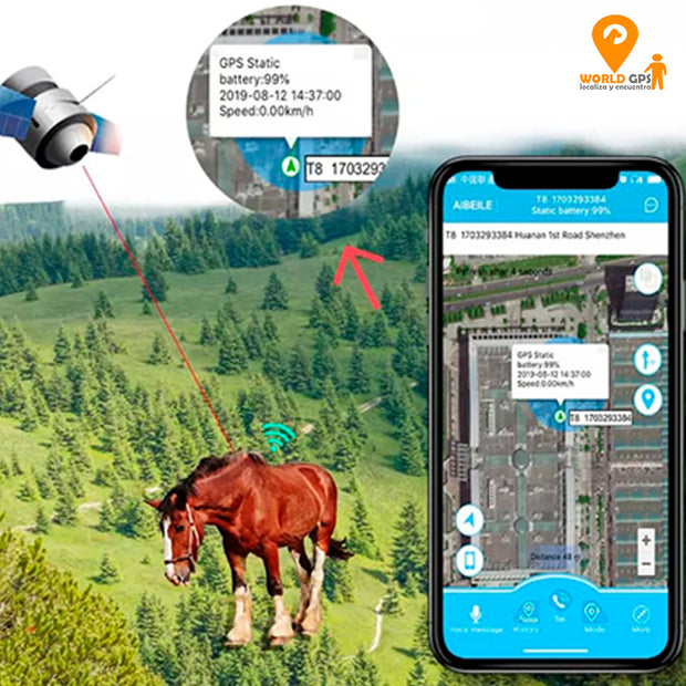 NUEVO GPS TRACKER CABALLOS (ANIMALES GRANDES)